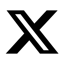 Login in with X(Twitter) Icon